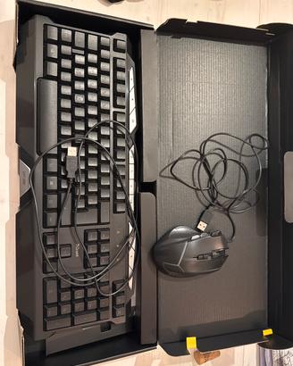 Mouse e tastiera gaming