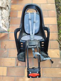 Seggiolino bici per bambini max 22 kg 