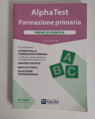 Alpha test formazione primaria