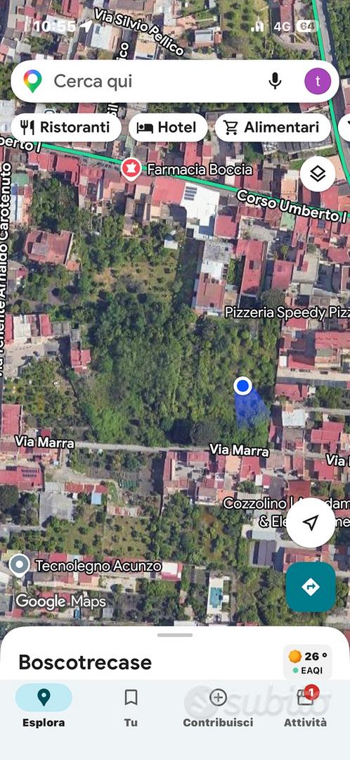 Terreno 4000 mq a Boscotrecase con rudere - Vista 2