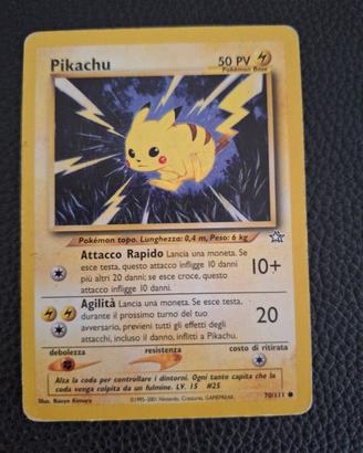 pikachu 70/111 neo Genesis LP ITA
