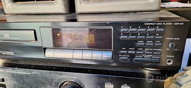 Lettore CD Sony CDP-211 vintage old style d'epoca 