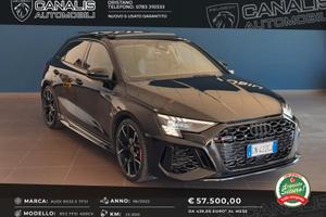 AUDI RS3 2.5 TFSI 400 CV 2022 *TETTO* IVA ESPOSTA