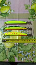 Artificiali per la pesca ai calamari