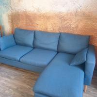 Divano 3 posti con penisola