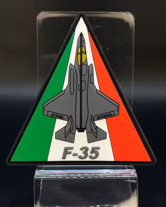 Patch Toppa Gomma PVC F-35 Lightning II
