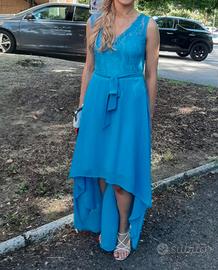 Abito cerimonia turchese