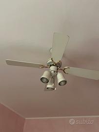 Ventilatore lampadario