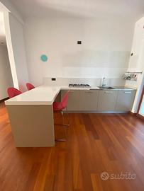 Cucina moderna con penisola