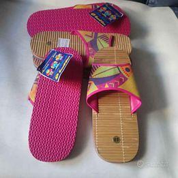 Ciabatte da mare bambu', antiscivolo, marca LOTTO