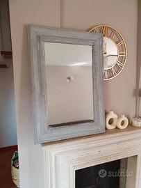 specchio Maison du Monde cornice legno 90x65