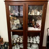 Vetrina Armadio in legno