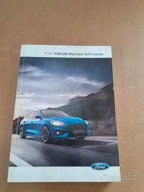 Manuale di uso e manutenzione Ford Focus 2018