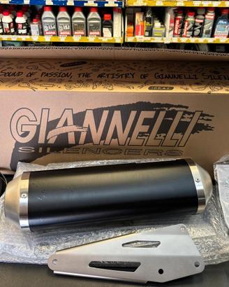 Marmitta Giannelli Alluminio Nero Gilera Gp 800