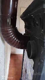 Stufa a legna grande originale CASTELMONTE