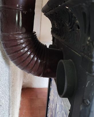 Stufa a legna grande originale CASTELMONTE