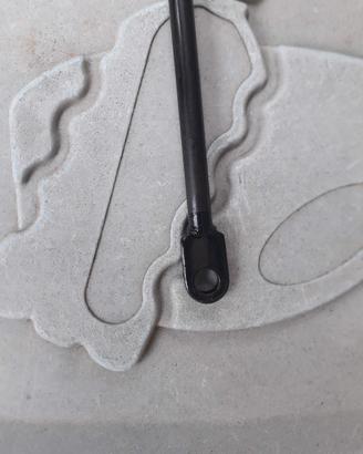 ammortizzatore cofano posteriore panda 141