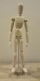 Manichino snodato in legno