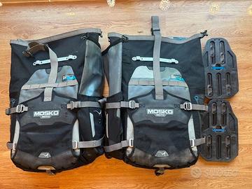 Set di valigie laterali Mosko Moto 35L Backcountry