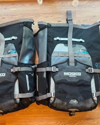 Set di valigie laterali Mosko Moto 35L Backcountry
