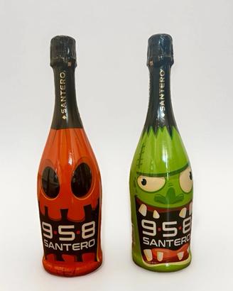 Halloween bottiglie mostri