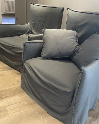 Coppia Poltrone Gervasoni modello Ghost 4