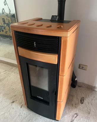 Stufa a pellet canalizzabile