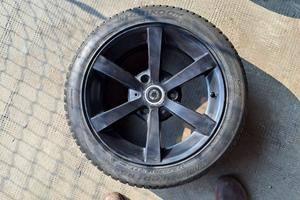 CERCHI IN LEGA PER SMART 451  CON GOMME INVERNALI