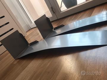 2 Mensole in acciaio Ikea