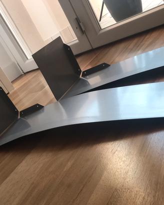 2 Mensole in acciaio Ikea