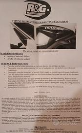 protezioni scafo e serbatoio MOTO RS660