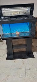 acquario 100 litri con mobiletto