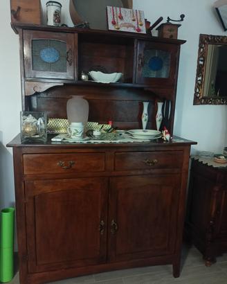 vetrinetta in legno
