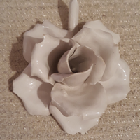 Fiore in ceramica Capodimonte