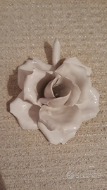 Fiore in ceramica Capodimonte