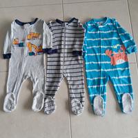 Set 3 tutine/pigiami per bambini