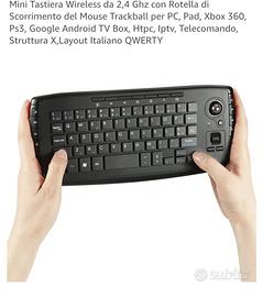 mini tastiera della trust wireless