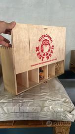 Cassetta in legno originale Hitachino Nest Beer