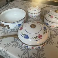 Batteria pentole smaltate