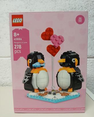 Lego San Valentino Pinguini in love 40886 limited