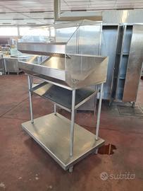 Porta pane e posate self service usato