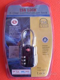 LUCCHETTO SICUREZZA DA VIAGGIO TSA LOCK