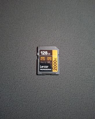 Lexar Professional 2000x Scheda SD 128 GB