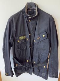 Barbour International Giacca Biker Nera
