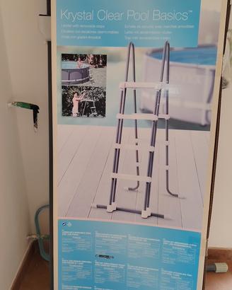 Scaletta piscina intex