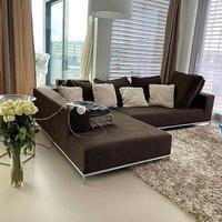 B&B Italia Divano GEORGE in Cotone Tabacco