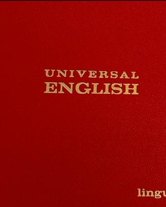 UNIVERSAL ENGLISH IN VINILI