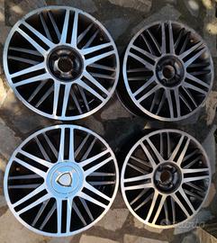 N.4 CERCHI IN LEGA  16° LANCIA MUSA/YPSILON