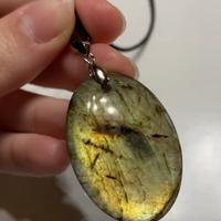 Ciondolo pietra labradorite