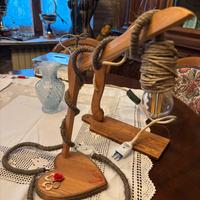 Lampada da tavolo fatta a mano